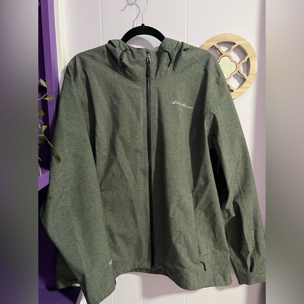 Eddie Bauer 2XL Gray light weight  jacket